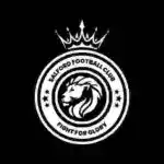 White Black Professional Design Football Club Logo