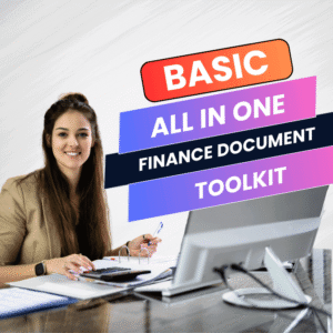 Finance & Accounting Document Toolkit-Basic